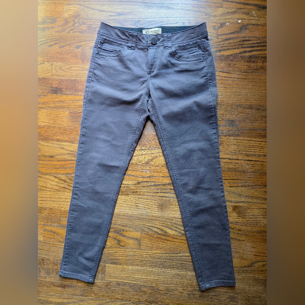 Size 2 Democracy Womens Gray AB Technology Skinny Jeans P001